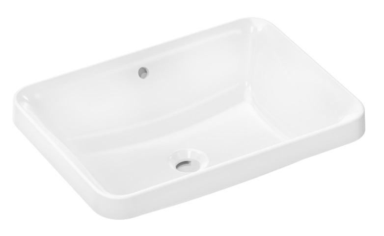Раковина для ванной Hansgrohe Xuniva Q 55х40 см керамика SmartClean белый 61066450