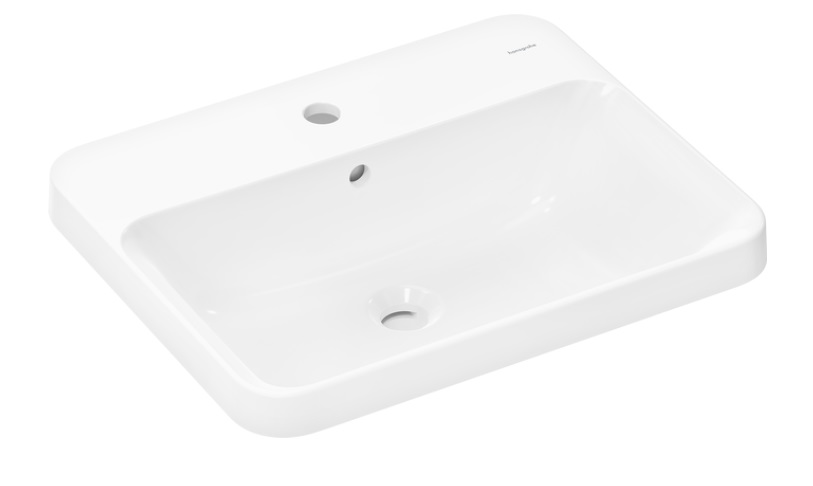 Раковина для ванной Hansgrohe Xuniva Q 55х45 см керамика SmartClean белый 61068450