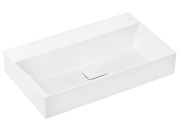 Раковина для ванной Hansgrohe Xevolos E 80х48 см без отверстия без перелива керамика SmartClean белый 61099450
