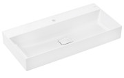 Раковина для ванної Hansgrohe Xevolos E 100х48 см з отвором без переливу кераміка SmartClean білий 61100450
