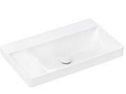 Раковина Hansgrohe Xelu Q 80х48 см полиця зліва без отворів без переливу кераміка SmartClean білий 61035450