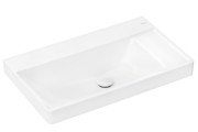 Раковина Hansgrohe Xelu Q 80х48 см полка справа без отверстий без перелива керамика SmartClean белый 61026450