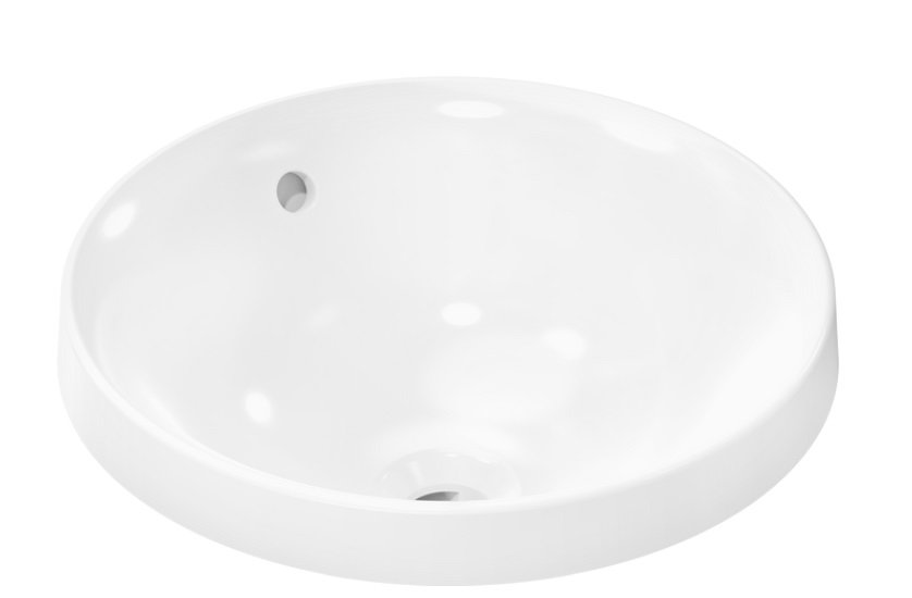 Раковина для ванної Hansgrohe Xuniva S ⌀40 см кераміка SmartClean білий 61054450