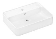 Раковина для ванної Hansgrohe Xuniva Q 60х45 см кераміка SmartClean білий 61082450