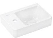 Раковина для ванної Hansgrohe Xelu Q 36х25 см полиця зліва кераміка SmartClean білий 61085450