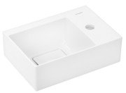 Раковина для ванной Hansgrohe Xevolos E 36х25 см отверстие справа керамика SmartClean белый 61086450