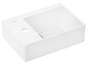 Раковина для ванной Hansgrohe Xevolos E 36х25 см отверстие слева керамика SmartClean белый 61087450