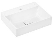 Раковина для ванной Hansgrohe Xevolos E 60х48 см с отверстием без перелива керамика SmartClean белый 61092450