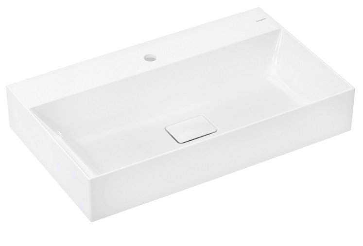 Раковина для ванної Hansgrohe Xevolos E 80х48 см з отвором без переливу кераміка SmartClean білий 61096450