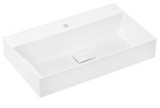 Раковина для ванної Hansgrohe Xevolos E 80х48 см з отвором без переливу кераміка SmartClean білий 61098450