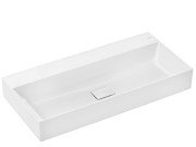 Раковина для ванної Hansgrohe Xevolos E 100х48 см без отвору без переливу кераміка SmartClean білий 61101450