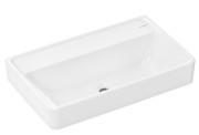 Раковина Hansgrohe Xanuia Q Compact 65х39 см без отверстия без перелива керамика SmartClean белый 61131450
