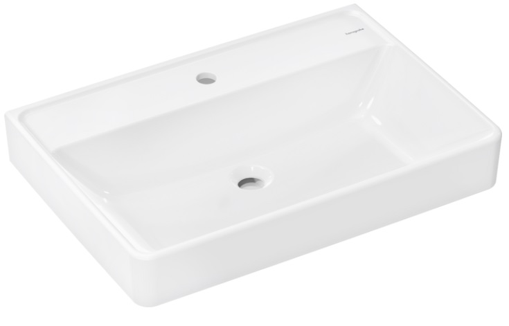 Раковина Hansgrohe Xanuia Q 70х48 см з отвором без переливу кераміка SmartClean білий 61134450