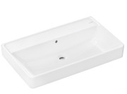 Раковина для ванной Hansgrohe Xanuia Q 80х48 см без отверстия с переливом керамика SmartClean белый 61137450