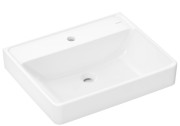 Раковина Hansgrohe Xanuia Q 60х48 см c отверстием без перелива керамика SmartClean белый 61150450