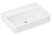Раковина Hansgrohe Xanuia Q Compact 55х37 см без отвору без переливу кераміка SmartClean білий 61123450