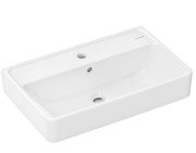 Раковина для ванної Hansgrohe Xanuia Q Compact 60х37 см з отвором та переливом кераміка SmartClean білий 61124450