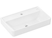 Раковина Hansgrohe Xanuia Q Compact 65х39 см з отвором без переливу кераміка SmartClean білий 61130450