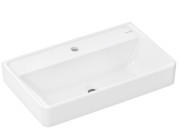 Раковина Hansgrohe Xanuia Q Compact 65х39 см c отверстием без перелива керамика SmartClean белый 61130450