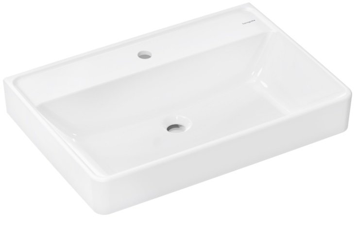 Раковина Hansgrohe Xanuia Q 70х48 см з отвором без переливу кераміка SmartClean білий 61134450