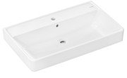 Раковина для ванної Hansgrohe Xanuia Q 80х48 см з отвором та переливом кераміка SmartClean білий 61136450