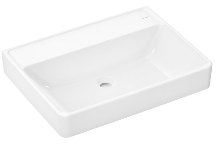 Раковина Hansgrohe Xanuia Q 65х48 см без отвору без переливу кераміка SmartClean білий 61154450