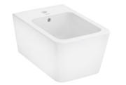 Биде подвесное Hansgrohe EluPura Q 36х54 см керамика HygieneEffect белый 62044450