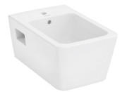 Биде подвесное Hansgrohe EluPura Original Q 36х54 см керамика HygieneEffect белый 62046450