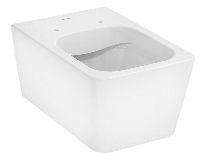Унітаз підвісний Hansgrohe EluPura Q AquaFall Flush 36х54 см кераміка SmartClean білий 61116450
