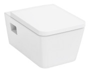 Унитаз подвесной Hansgrohe EluPura Original Q AquaChannel Flush 36х54 см с крышкой керамика белый 60289450