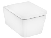 Унитаз подвесной Hansgrohe EluPura S AquaFall Flush 36х54 см с крышкой керамика белый 60293450