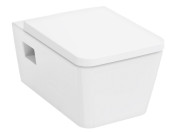 Унитаз подвесной Hansgrohe EluPura Original Q AquaChannel Flush 36х54 см с крышкой керамика белый 60208450