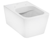 Унитаз подвесной Hansgrohe EluPura Q безободковый 36х54 см керамика HygieneEffect белый 62022450