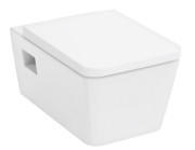 Унітаз підвісний Hansgrohe EluPura Original Q 36х54 см із кришкою кераміка HygieneEffect білий 62051450