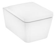 Унітаз підвісний Hansgrohe EluPura Q 36х54 см із кришкою кераміка SmartClean білий 61117450