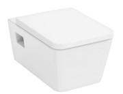 Унітаз підвісний Hansgrohe EluPura Original S 36х54 см із кришкою кераміка SmartClean білий 61182450