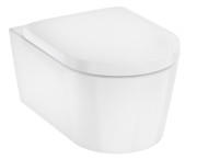 Унітаз підвісний Hansgrohe EluPura S 36х54 см із кришкою кераміка HygieneEffect білий 62021450
