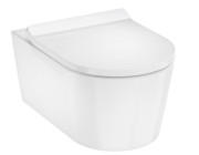 Унітаз підвісний Hansgrohe EluPura S 36х54 см із кришкою кераміка HygieneEffect білий 62025450