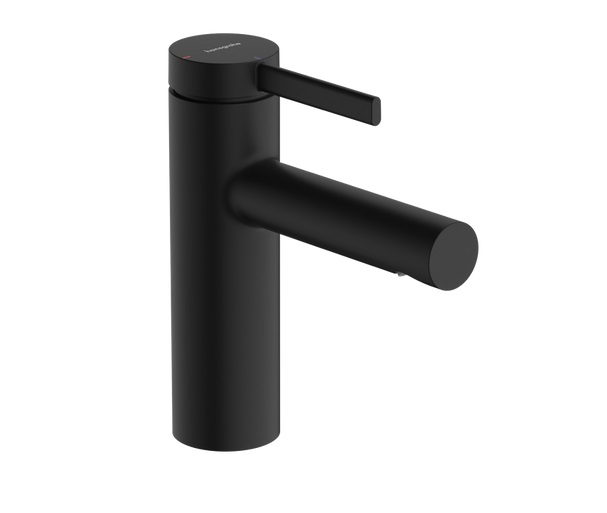 Смеситель для раковины Hansgrohe Zesis S CoolStart с донным клапаном черный матовый 74720670