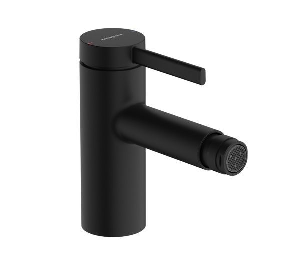 Змішувач для біде Hansgrohe Zesis S з донним клапаном чорний матовий 74201670
