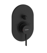 Смеситель для душа Hansgrohe Zesis S встраиваемый однорычажный черный матовый 74417670