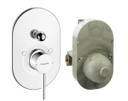 Змішувач для душу Hansgrohe Zesis S вбудований одноважільний хром 74418000