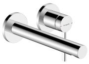 Смеситель для раковины Hansgrohe Zesis S настенный одрычажный хром 74750000