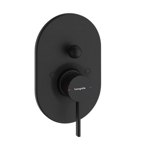 Смеситель для душа Hansgrohe Zesis S встраиваемый однорычажный черный матовый 74417670