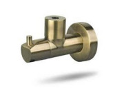 Кран запорный McAlpine античная бронза ANGVAL-10-AB
