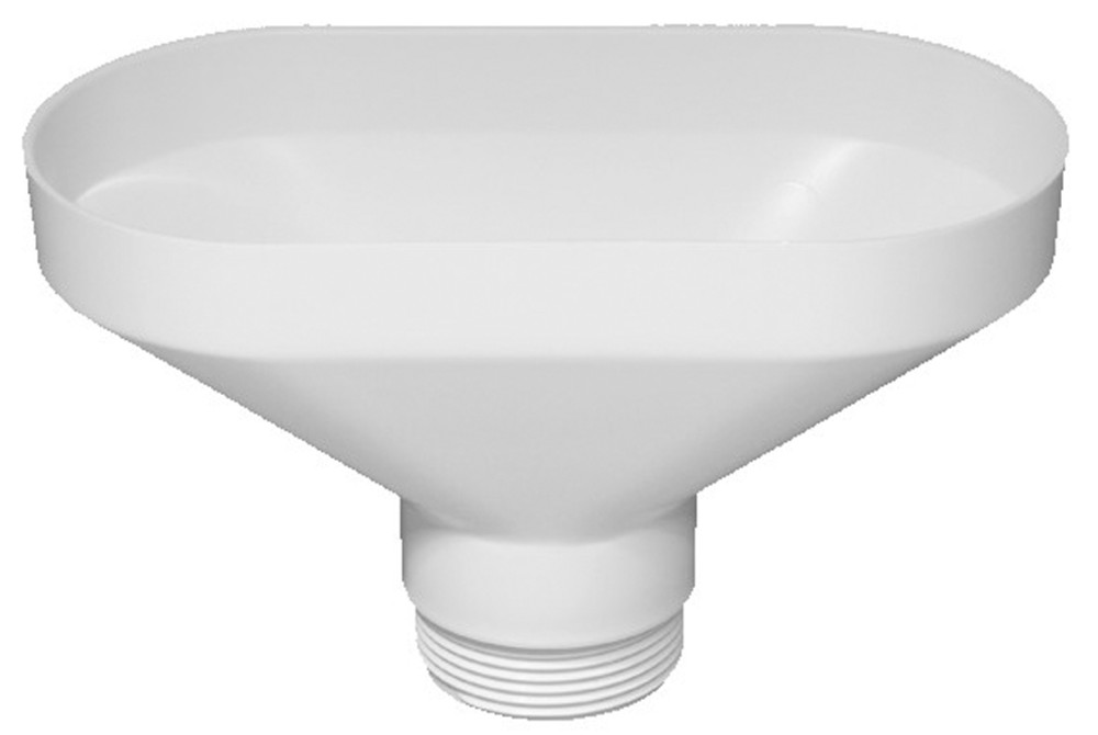 Зливна воронка для сифона для бойлера McAlpine овальна для сифона 1½ FUNNEL-B
