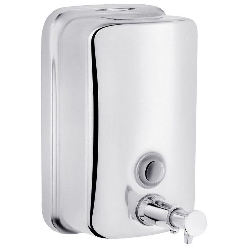 Дозатор для жидкого мыла Kroner KRM Rizze-ACC405-5 настенный 500 мл хром CV022961