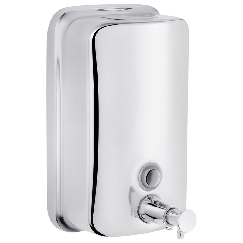 Дозатор для жидкого мыла Kroner KRM Rizze-ACC405-8 настенный 800 мл хром CV022962