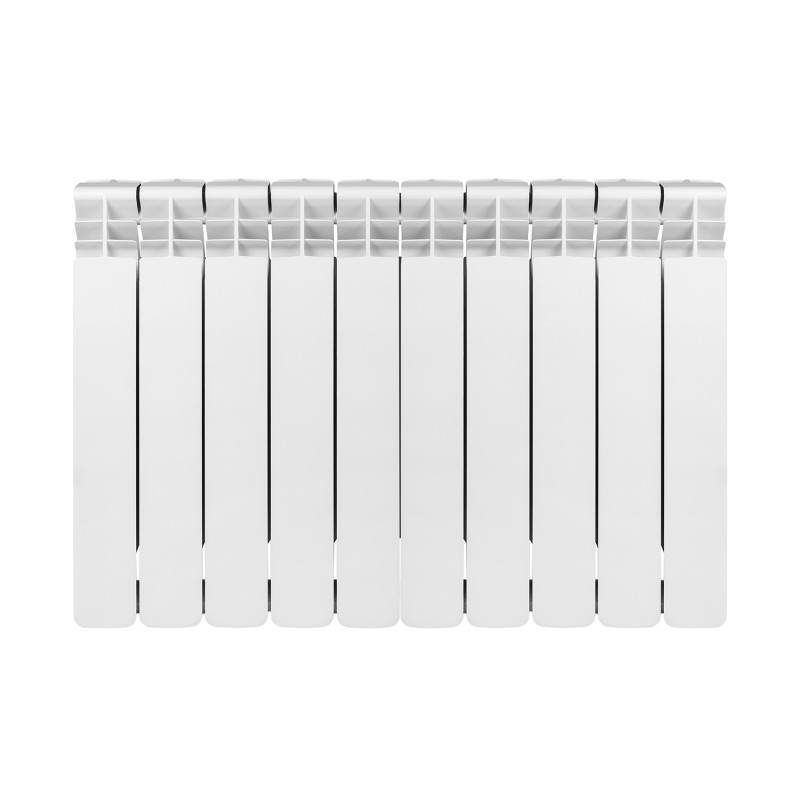 Радіатор опалення Kroner Cathrin 500Р 500/80/100 10 секцій біметал білий CV034121