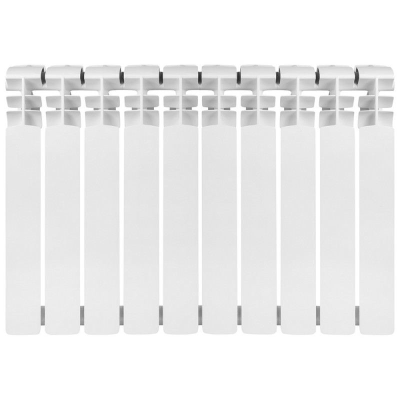Радиатор отопления Kroner Serene 500М 500/80/96 10 секций биметалл белый CV034120